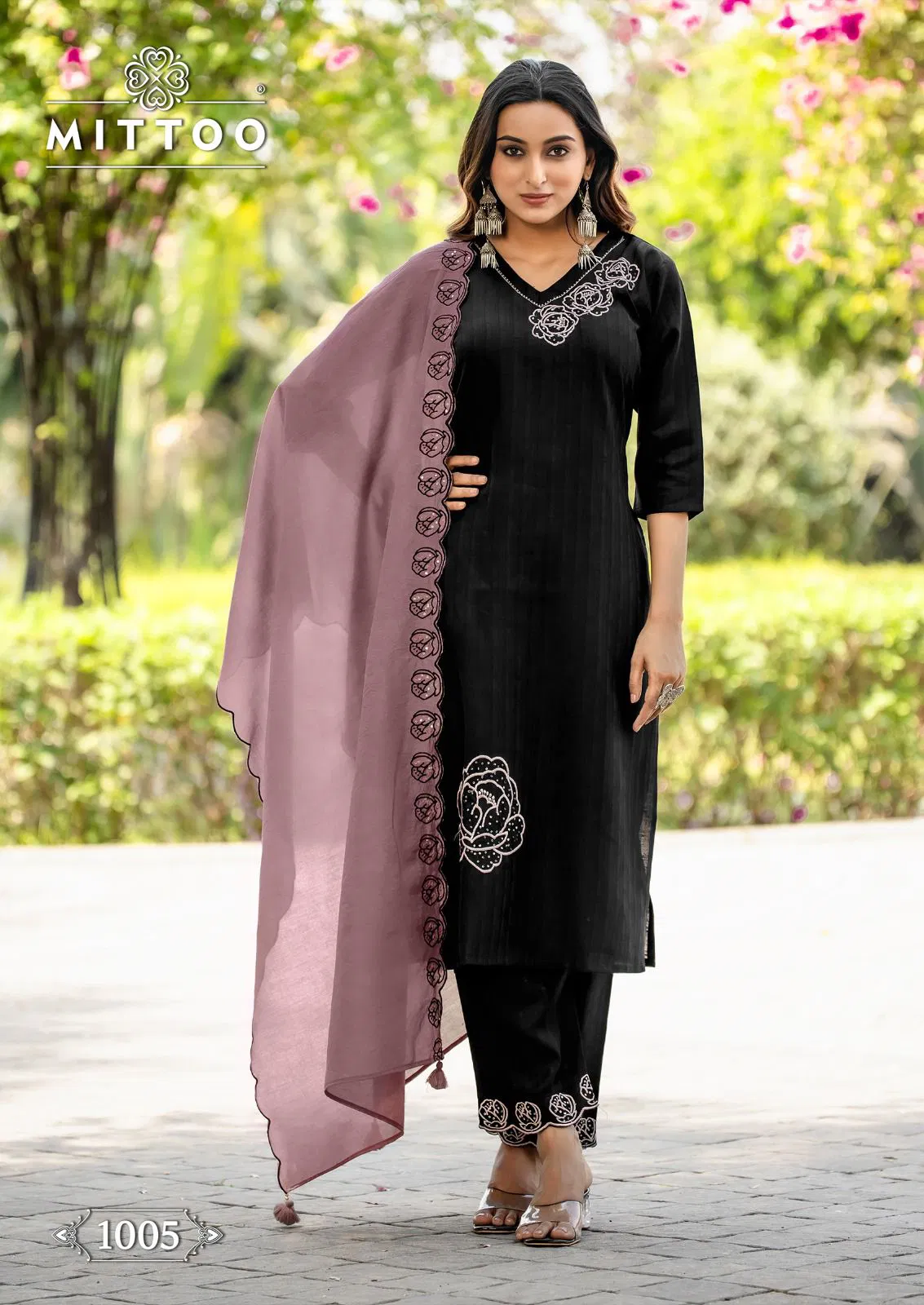 Elite By Mittoo Viscose Weaving Kurti With Bottom Dupatta Wholesalers In Delhi